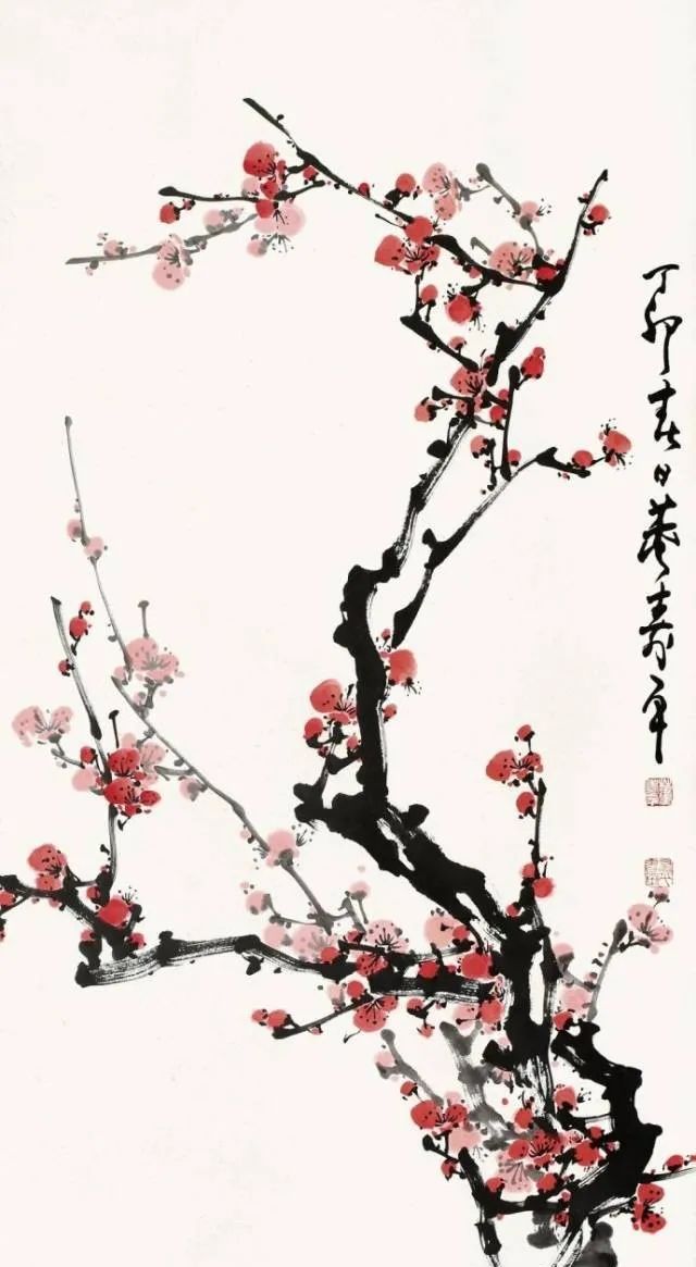 每日一学——国画的“花枝”口诀！十分经典！