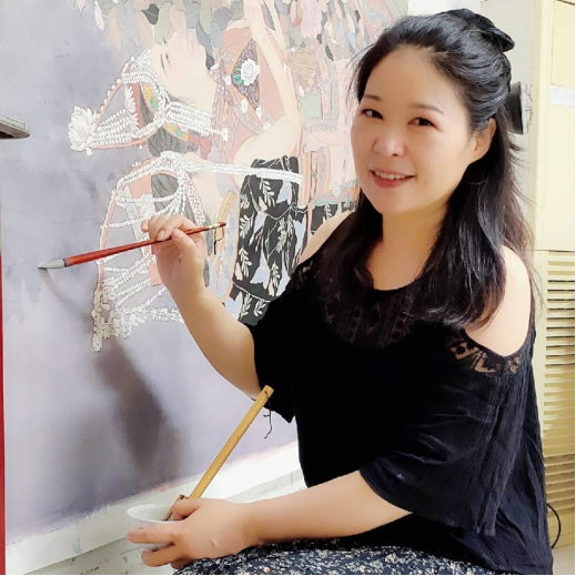 沭水丹青︱优秀青年美术家孟红霞作品欣赏