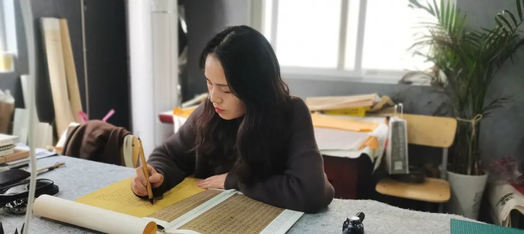 沭水兰亭︱优秀青年书法作者朱月秋作品欣赏